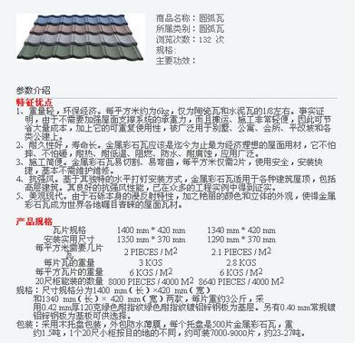 常州、鎮江、無錫彩石金屬瓦與蛭石金屬瓦廠家價格橫評 建筑材料選購指南